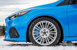 Wheel-view of the 2016 Ford Focus RS Winter Wheel and Tire Package