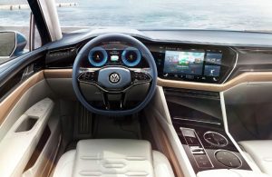 Volkswagen T-Prime Concept dashboard area