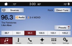 
2017 Ford Fusion Dual FM Radio reception System