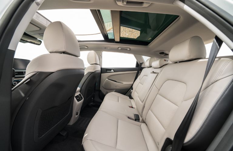 interior seating view of the 2020 Hyundai Tucson
