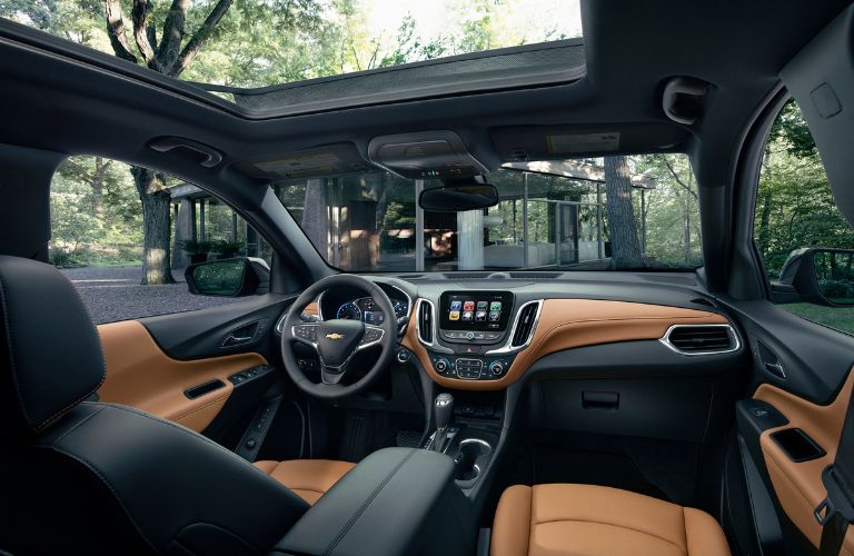 Seats inside the 2020 Chevrolet Equinox