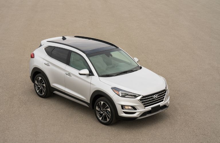 2021 Hyundai Tucson top profile