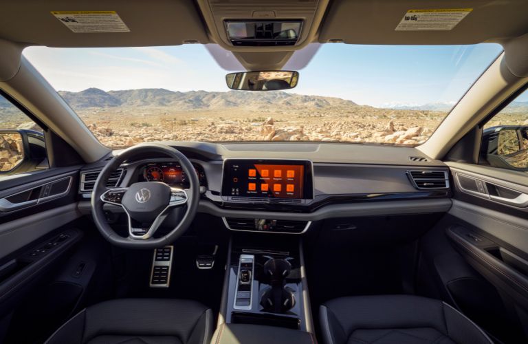 2024 Volkswagen Atlas Peak Edition Steering Wheel and Dashboard