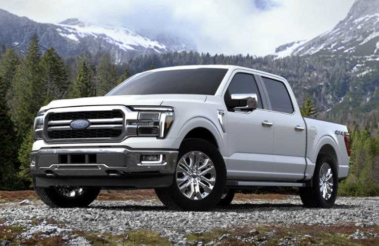 Avalanche 2024 Ford F-150 in the Mountains