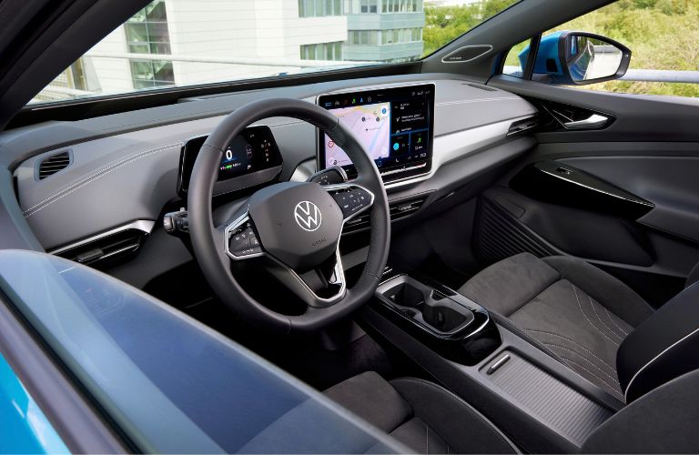 2024 Volkswagen ID.4 Steering Wheel and Dashboard