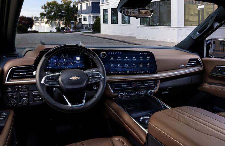 2025 Chevy Suburban Steering Wheel and Dashboard