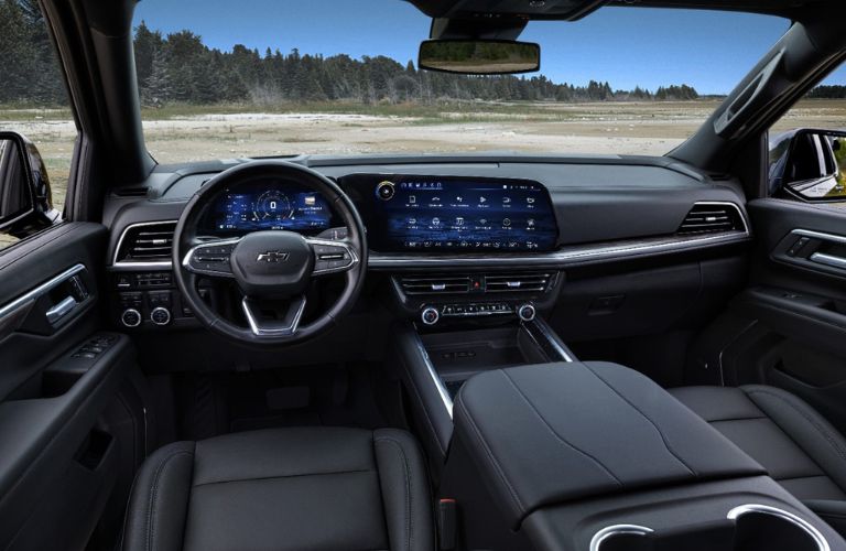 2025 Chevy Tahoe Steering Wheel and Dashboard
