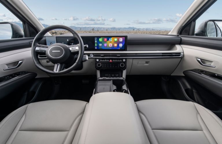2025 Hyundai Tucson Steering Wheel and Dashboard
