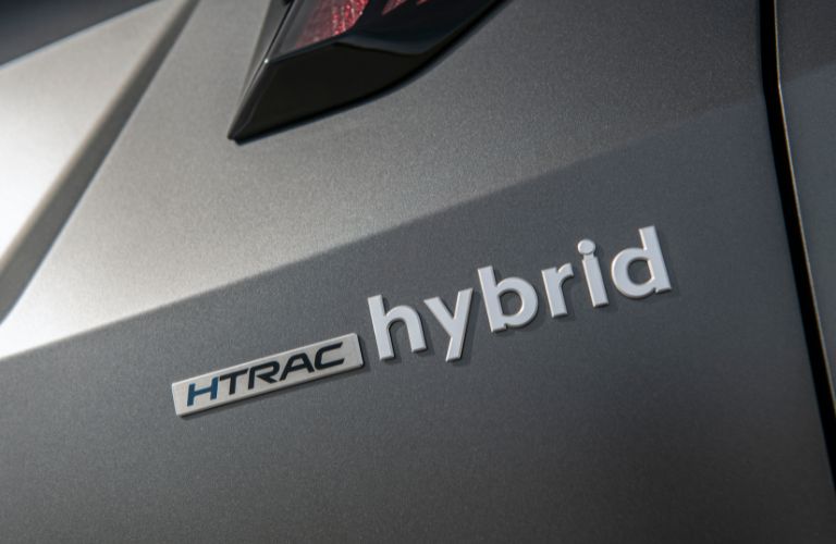 2025 Hyundai Tucson HTRAC Hybrid Badge